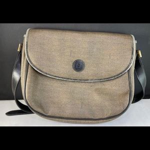 Authentic Fendi Coated Canvas Purse